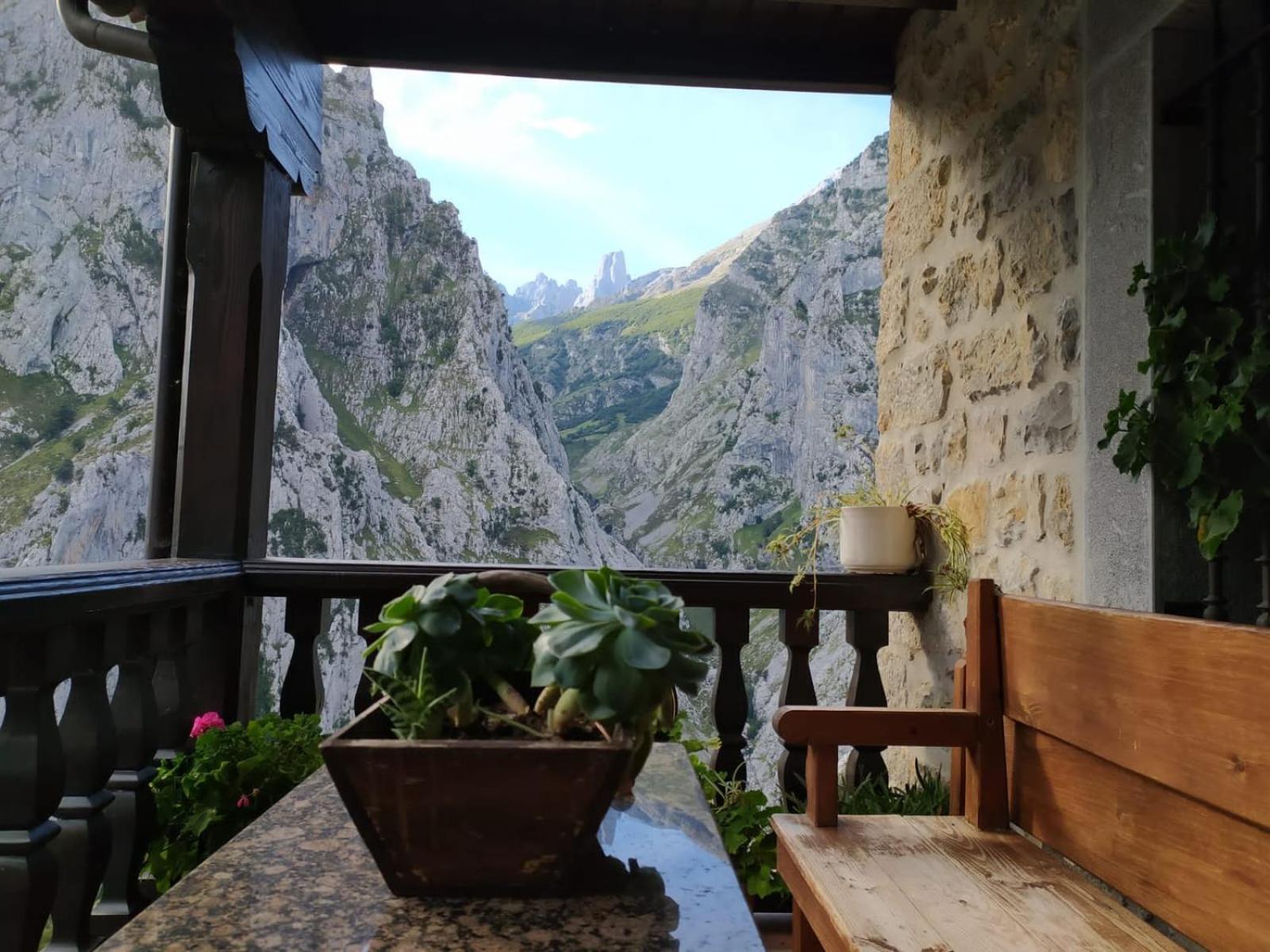El Portal Del Abuelo Apartment Arenas De Cabrales Bagian luar foto